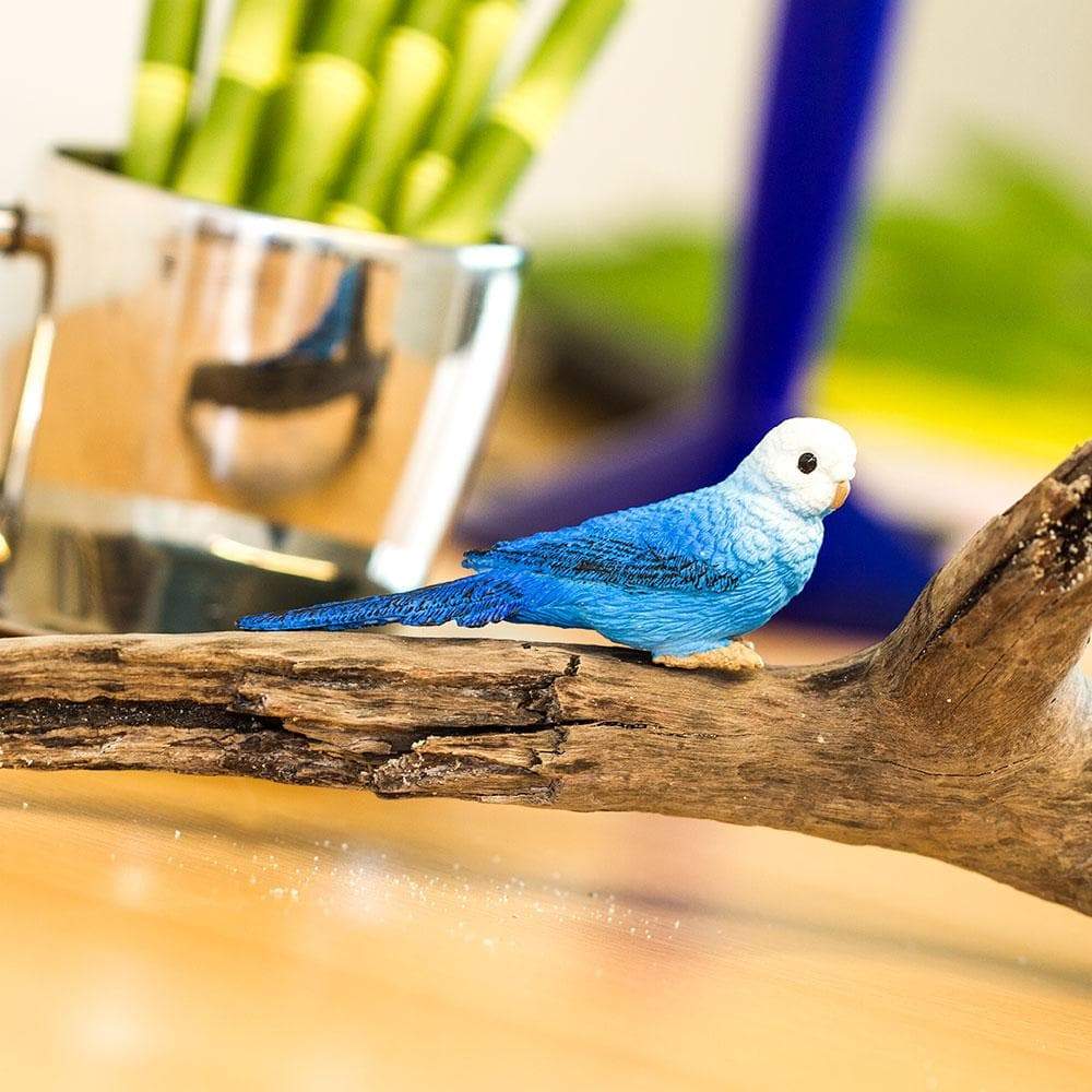 Blue Budgie Toy | Wildlife Animal Toys | Safari Ltd®