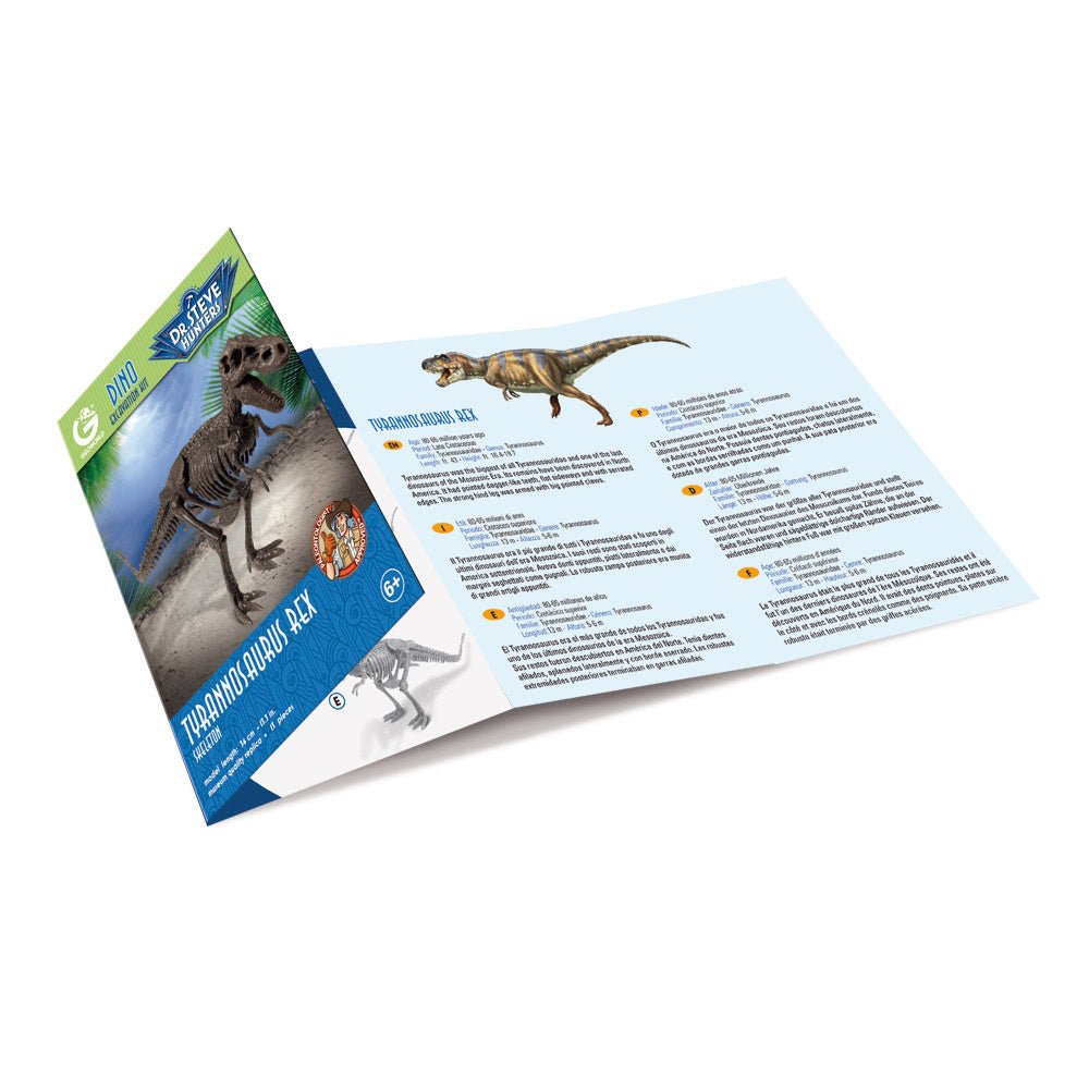 Dr. Steve Hunters GEOWorld Dino Dig Tyrannosaurus Rex Excavation Kit - 13 pieces |  | Safari Ltd®