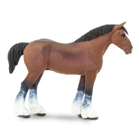 Clydesdale Stallion Toy | Farm | Safari Ltd®