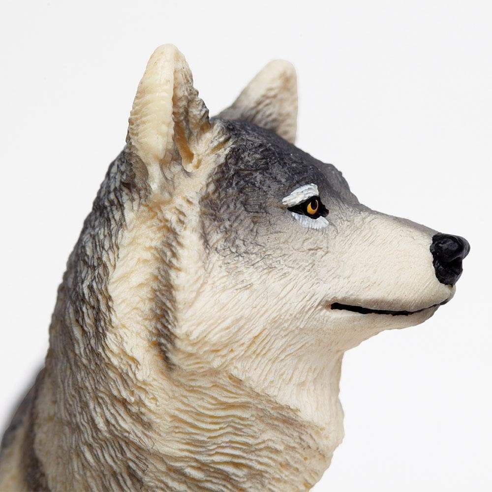 Gray Wolf Toy