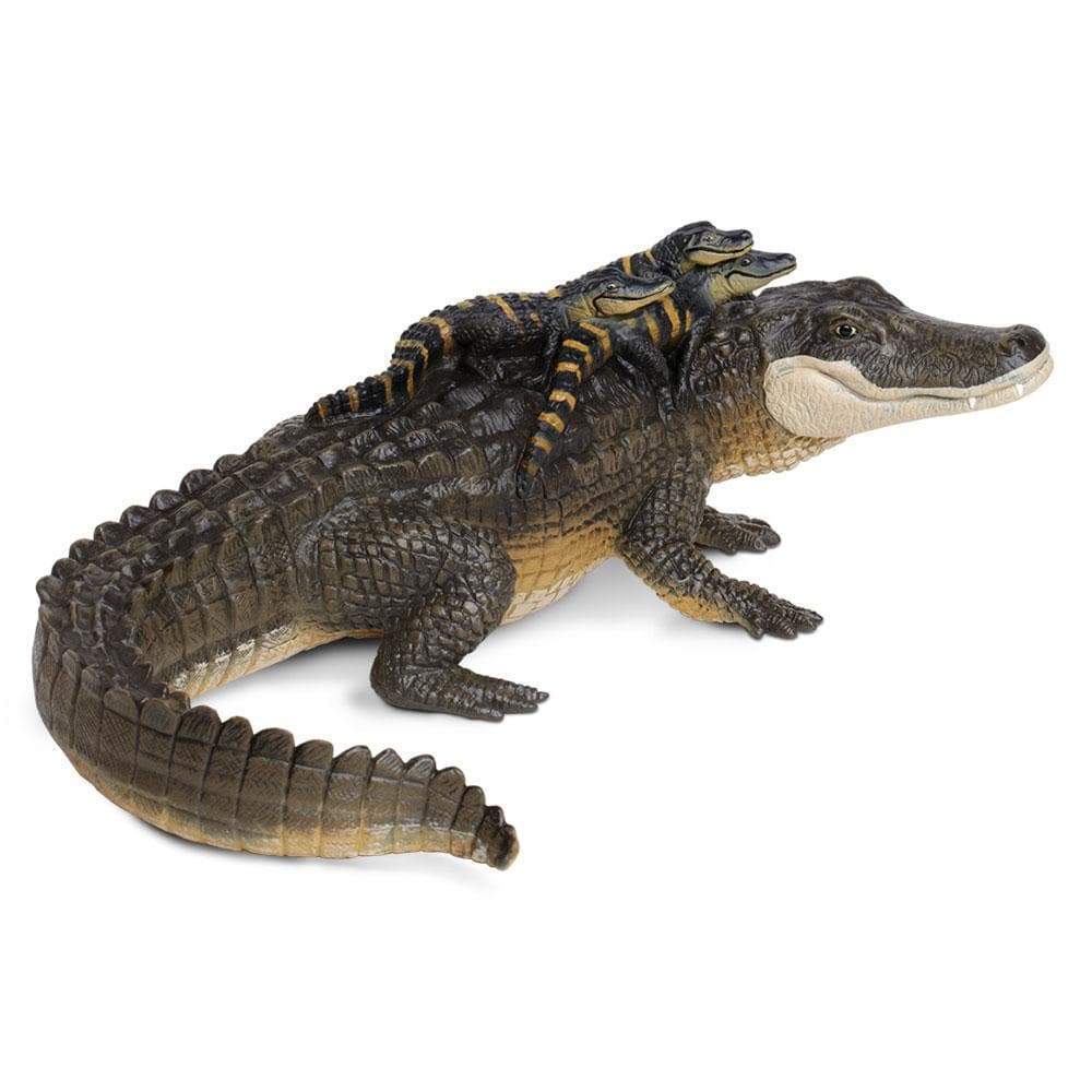 Alligator with Babies Toy