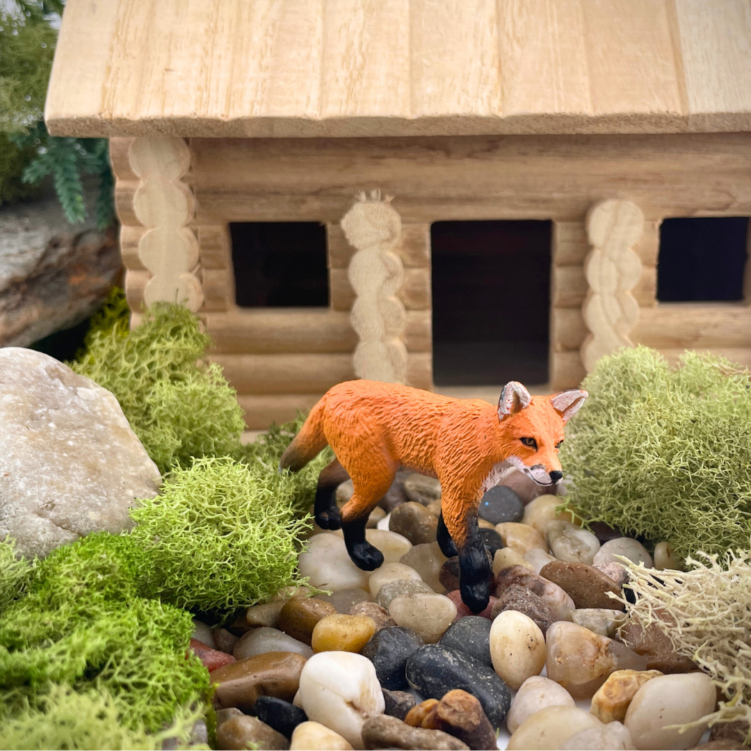 Red Fox Kit Toy Animal Figure |  | Safari Ltd®