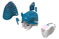 EUGY Whale Shark 3D Puzzle