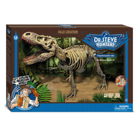 Dr. Steve Hunters GEOWorld Paleo Expedition Tyrannosaurus Rex Replica Skeleton Kit - 21 pieces |  | Safari Ltd®