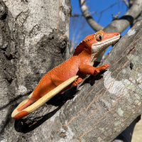 Crested Gecko Toy Figure