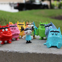 The Color Monster Set of 8 Figurines |  | Safari Ltd®