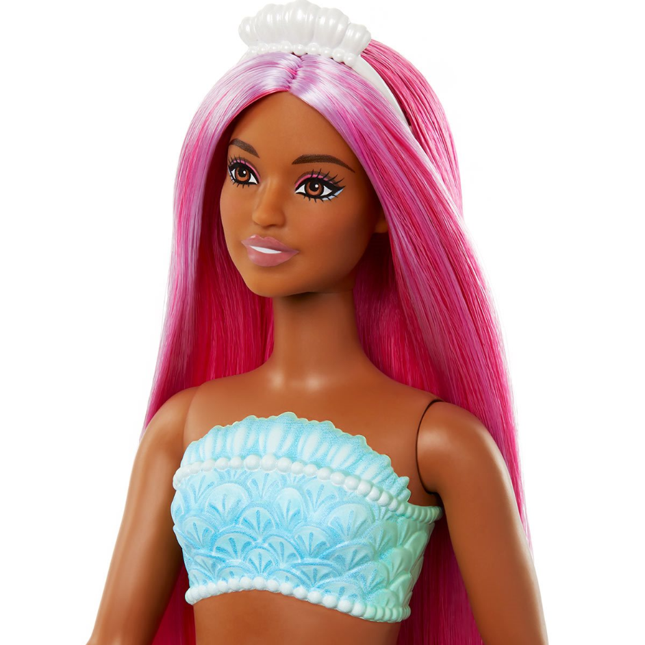 Barbie Mermaid Doll with Pink Hair