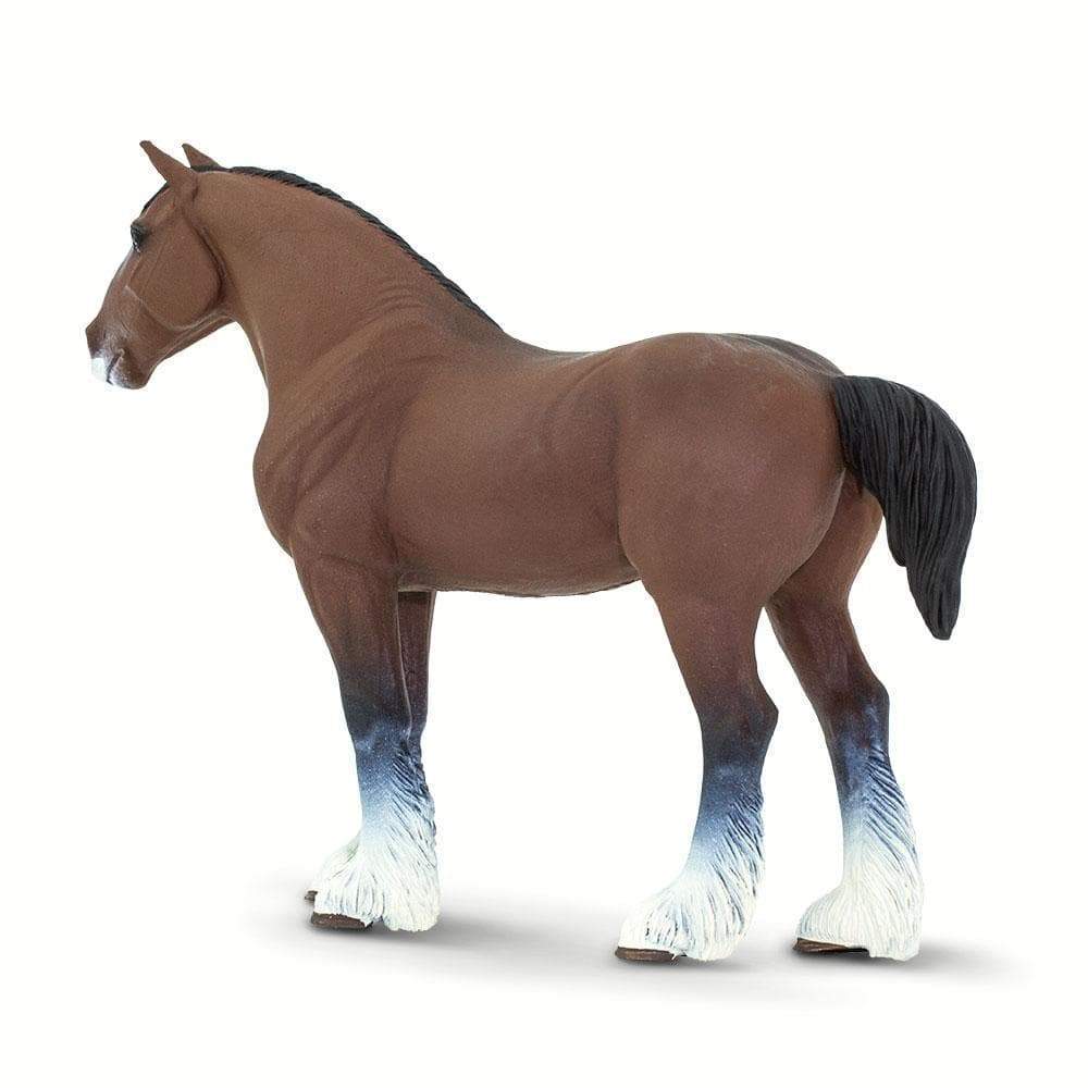 Clydesdale Stallion Toy | Farm | Safari Ltd®