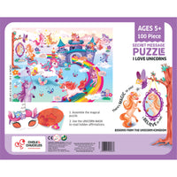 Chalk & Chuckles I Love Unicorns Secret Message Puzzle