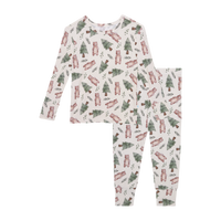 Beary - Long Sleeve Basic Pajama 2T