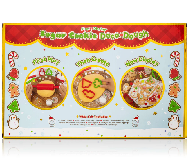 Play & Display Sugar Cookie Deco Dough Set