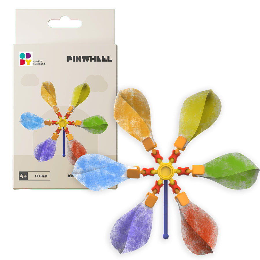 Oddy Mini Pinwheel 16 Piece Building Kit |  | Safari Ltd®