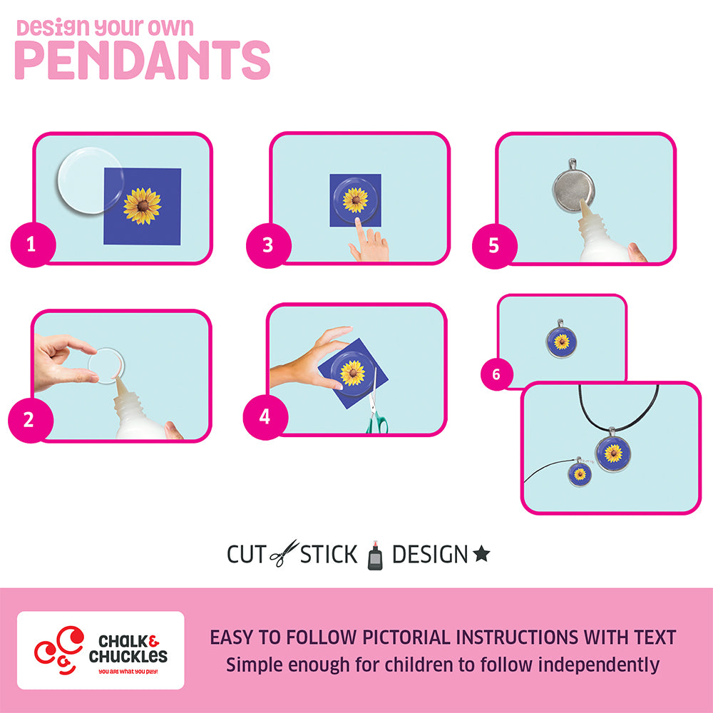 Chalk & Chuckles Design Your Own Pendant Kit