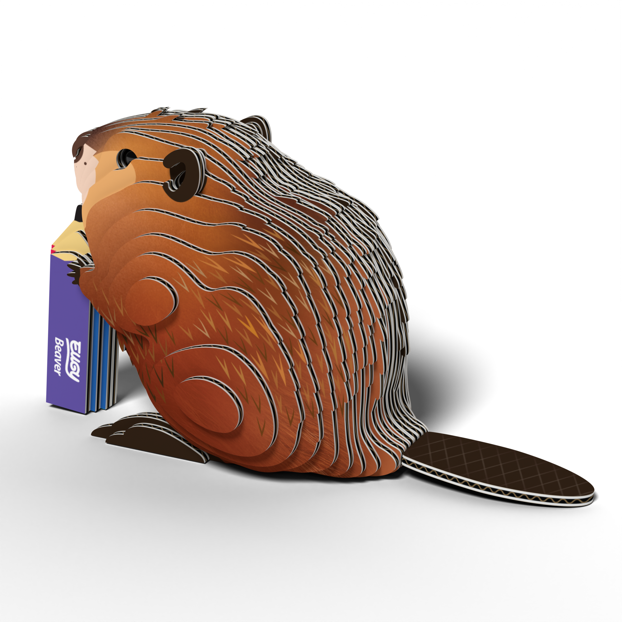 EUGY Beaver 3D Puzzle