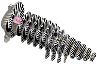 EUGY Zebra 3D Puzzle