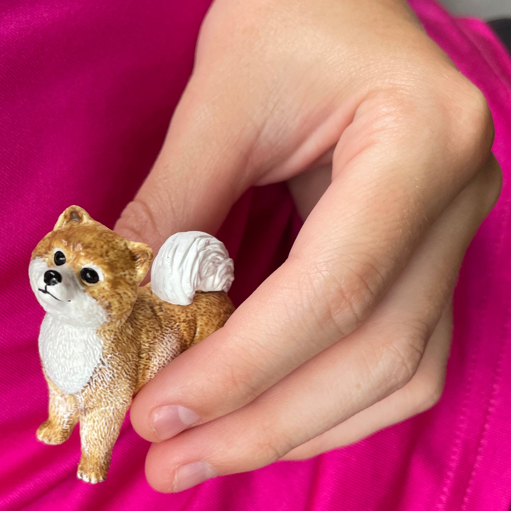 Pomeranian Toy Dog Figure |  | Safari Ltd®