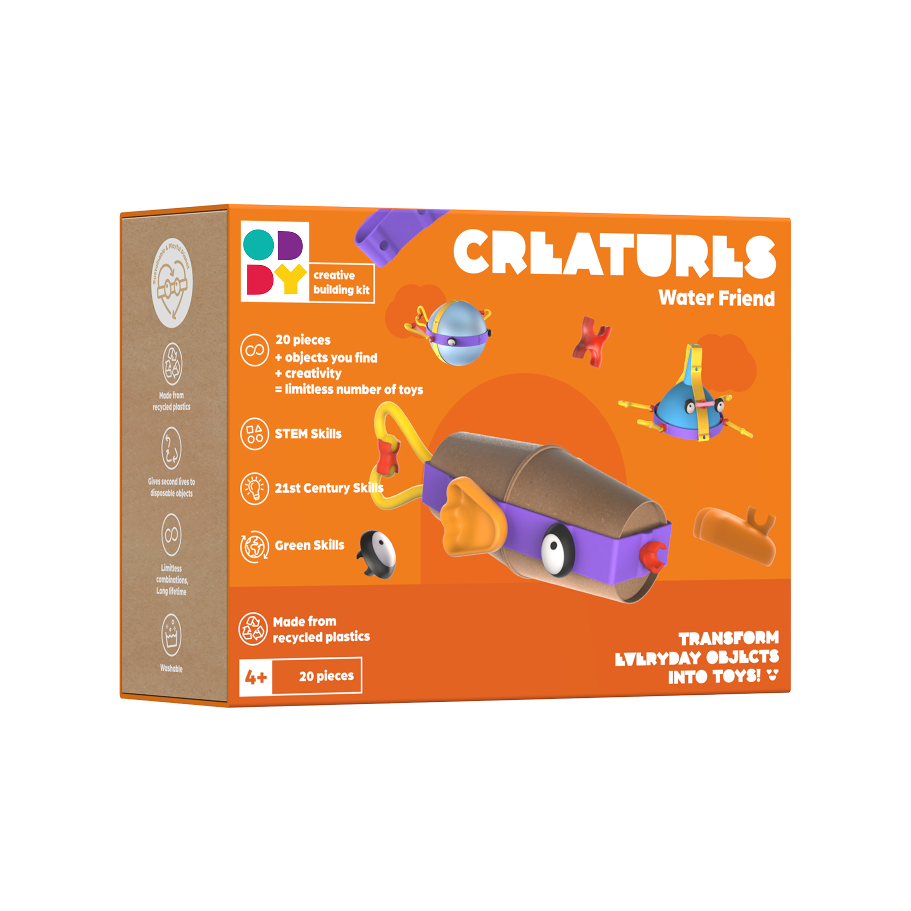 Oddy Creatures Water Friend Building Kit |  | Safari Ltd®