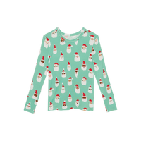 Santa Medley - Long Sleeve Basic Pajama 7Y-8Y