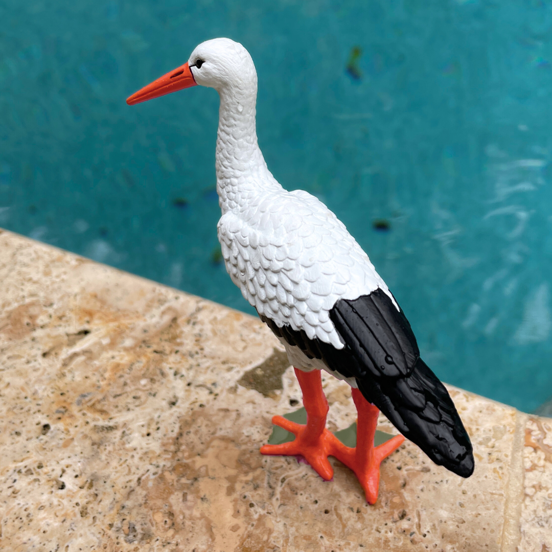 White Stork Toy