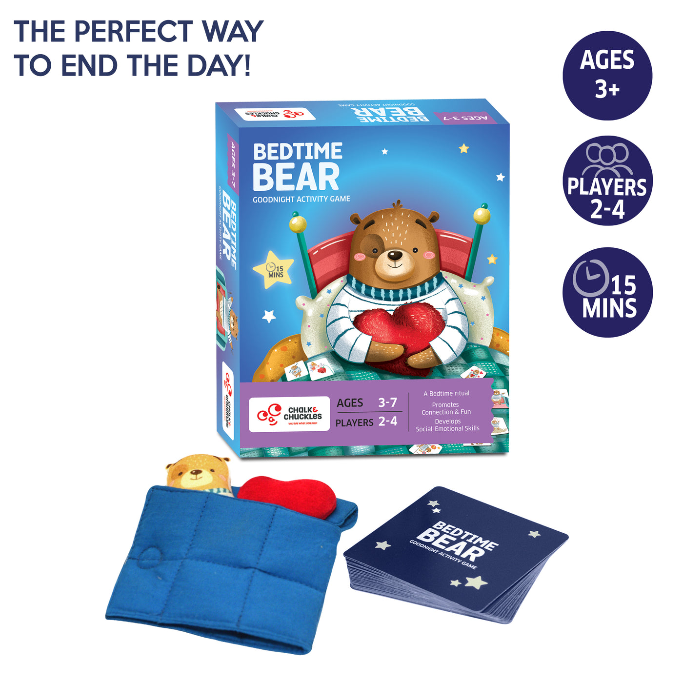 Chalk & Chuckles Bedtime Bear Game