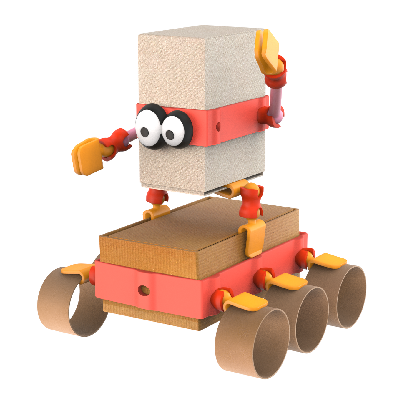 Oddy Arts and Crafts Robot Building Kit |  | Safari Ltd®