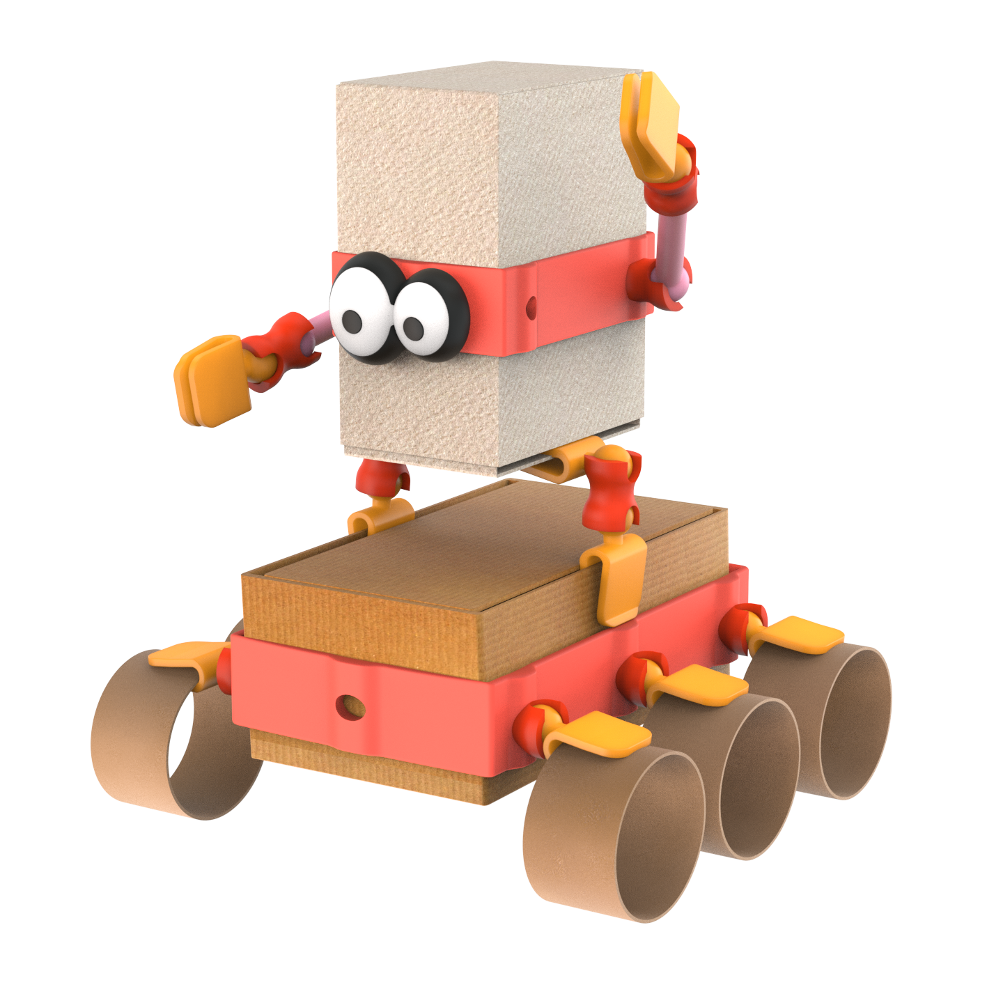 Oddy Arts and Crafts Robot Building Kit |  | Safari Ltd®