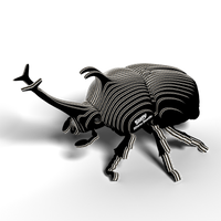 EUGY Rhino Beetle 3D Puzzle