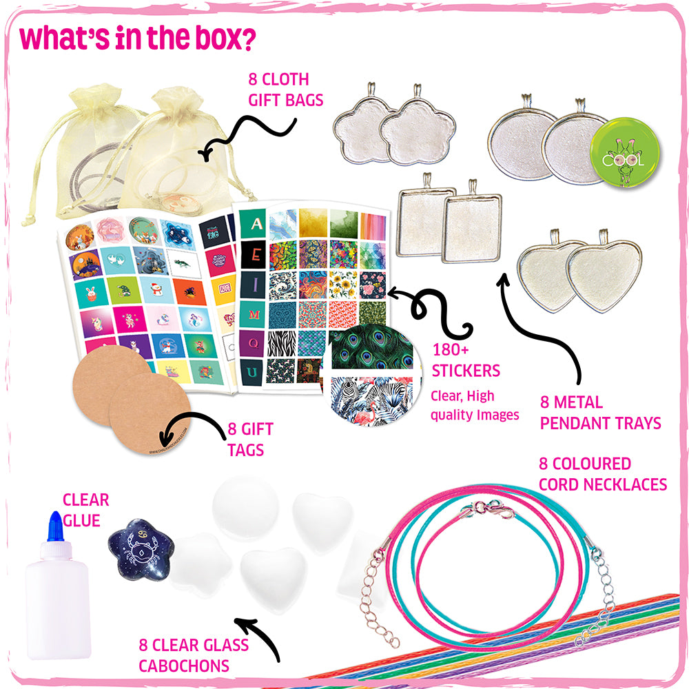 Chalk & Chuckles Design Your Own Pendant Kit