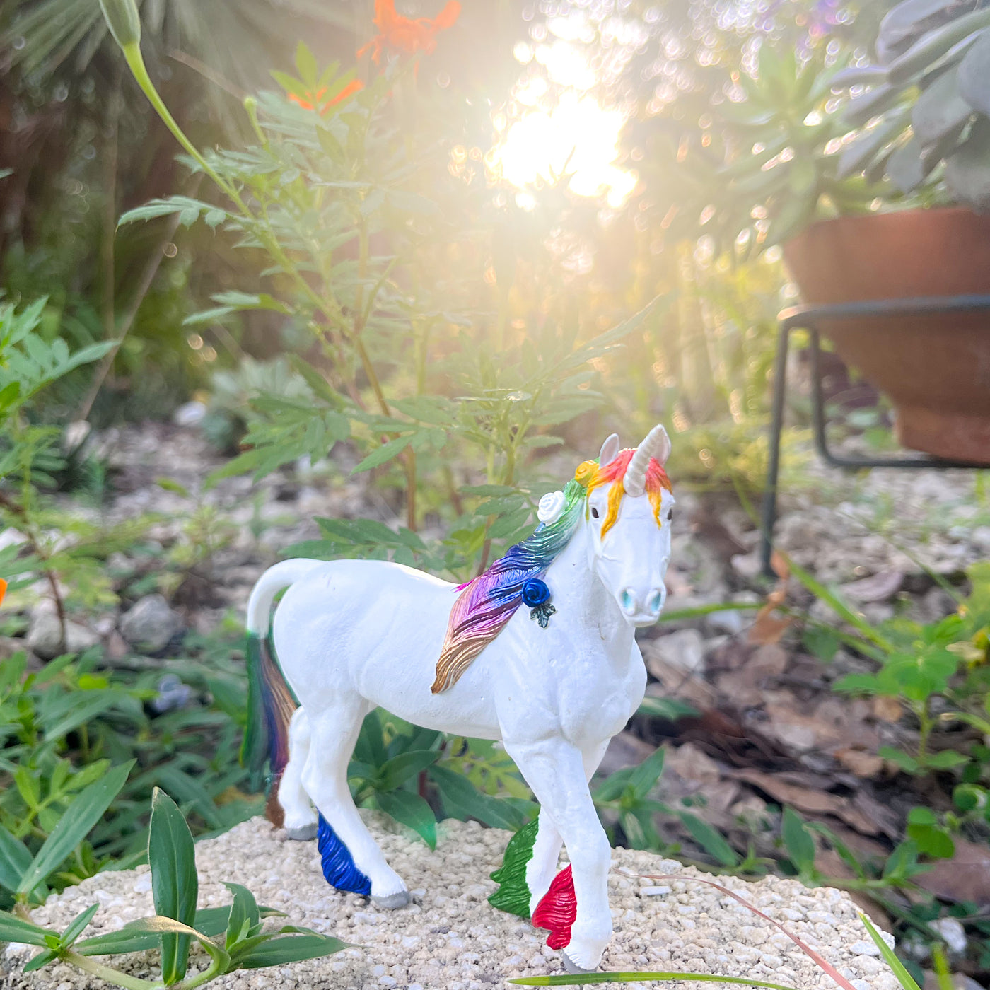 Rainbow Unicorn Toy