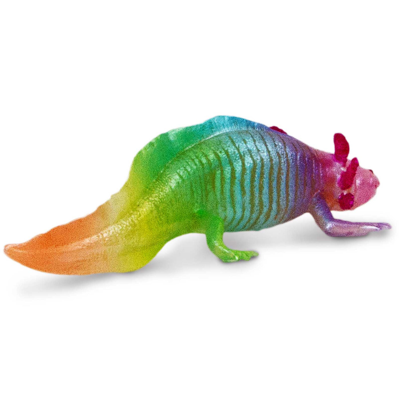 Rainbow Axolotl Toy Figure