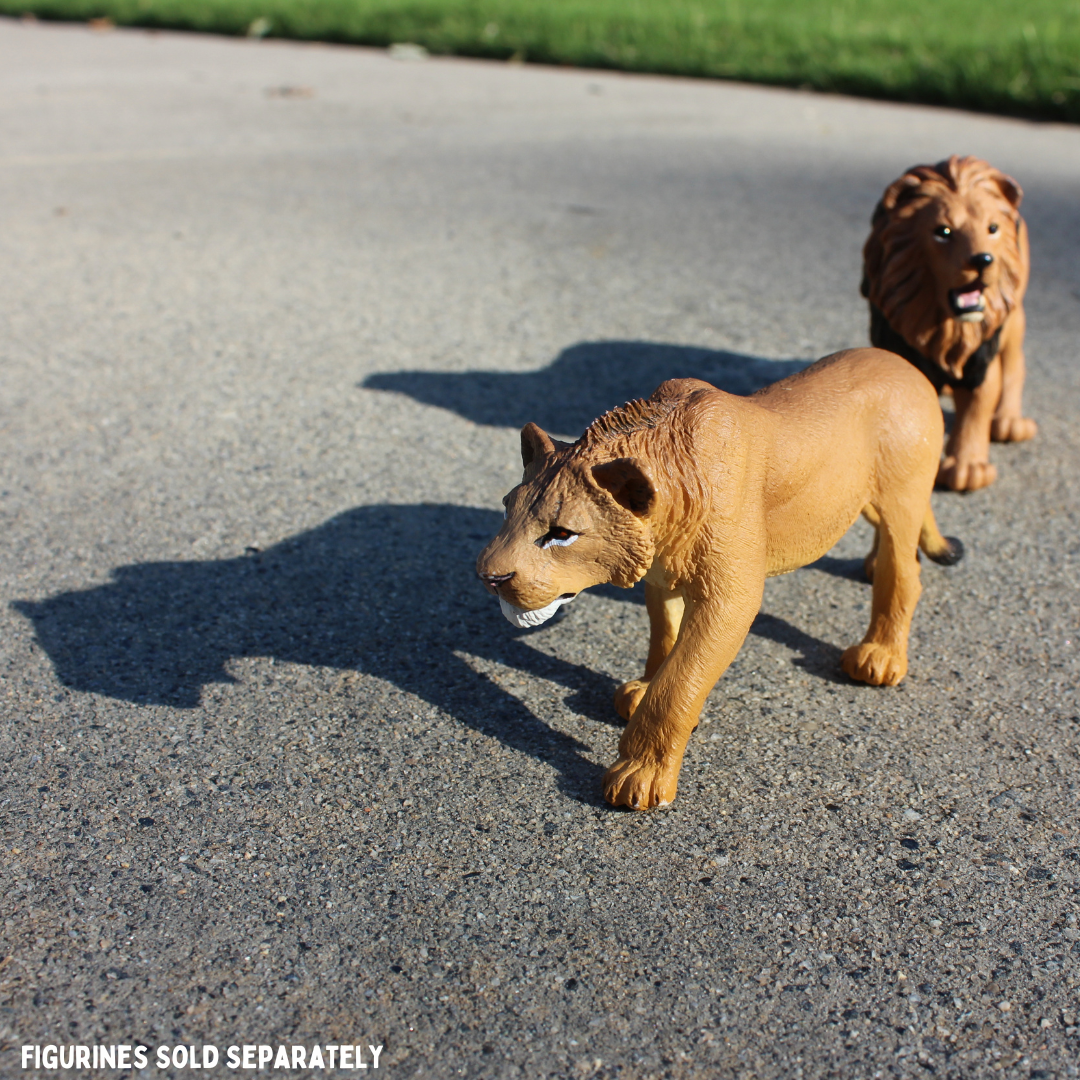 Adolescent Male Lion Toy Figure