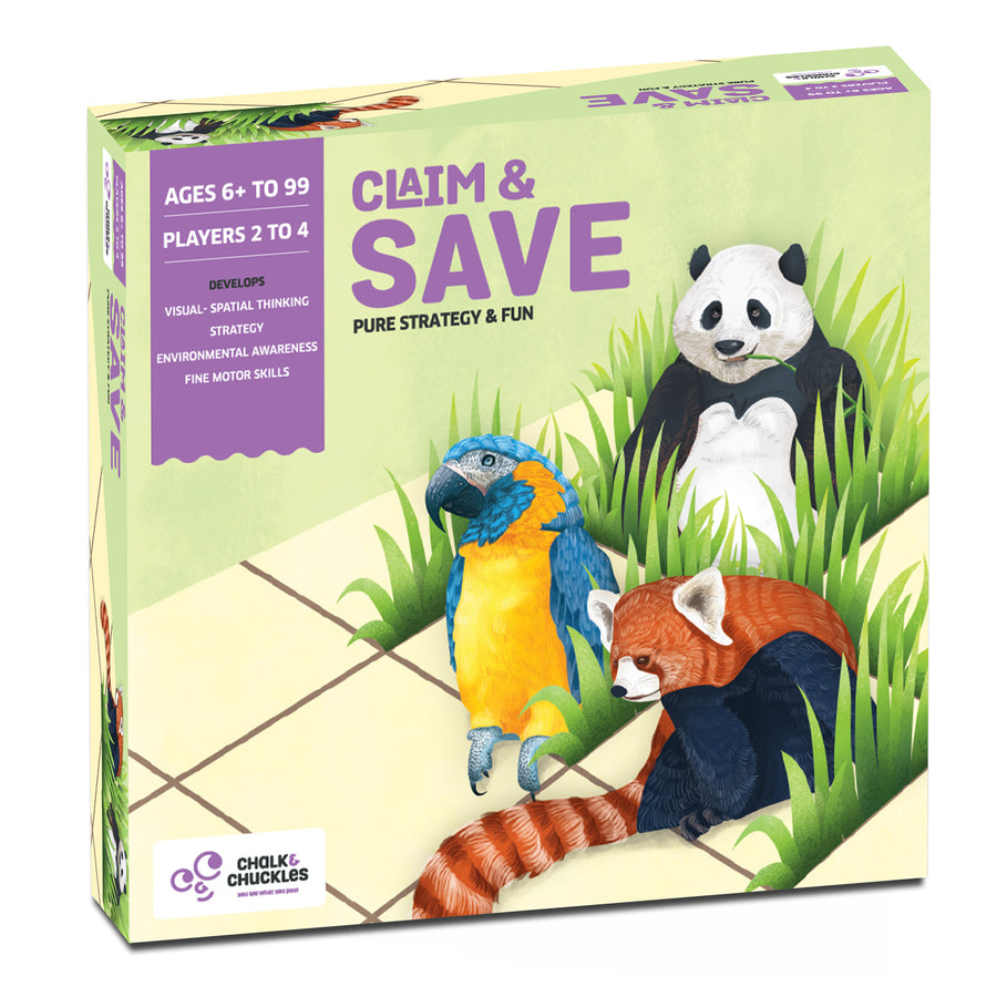 Chalk & Chuckles Claim and Save Game