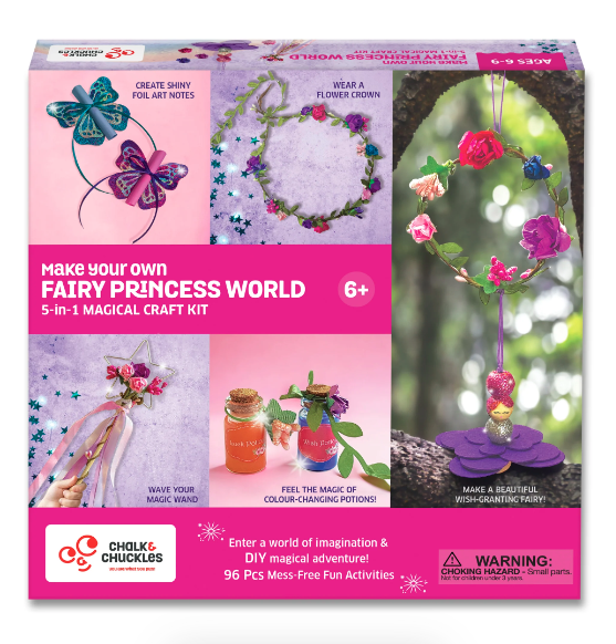 Chalk & Chuckles Fairy Princess World Craft Kit