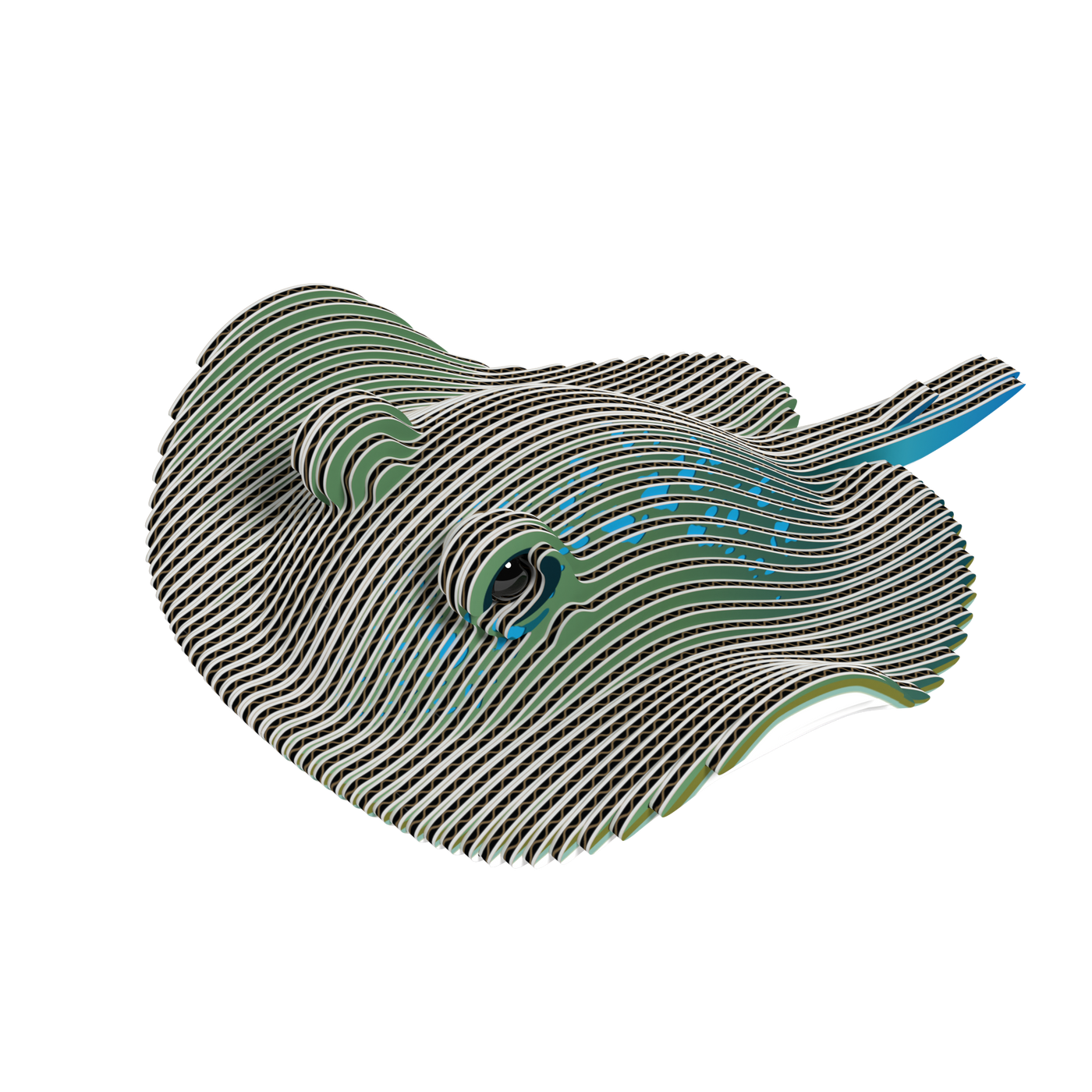 EUGY Stingray 3D Puzzle