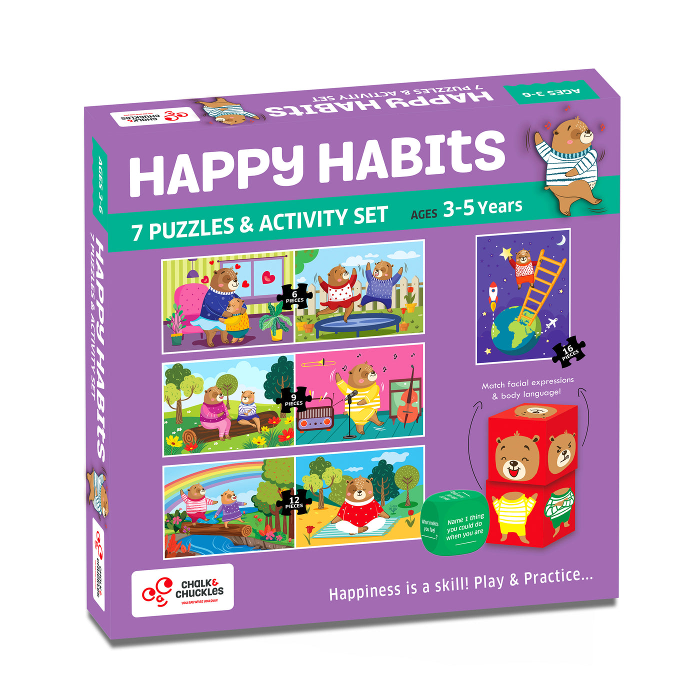 Chalk & Chuckles Happy Habits Puzzle Activity