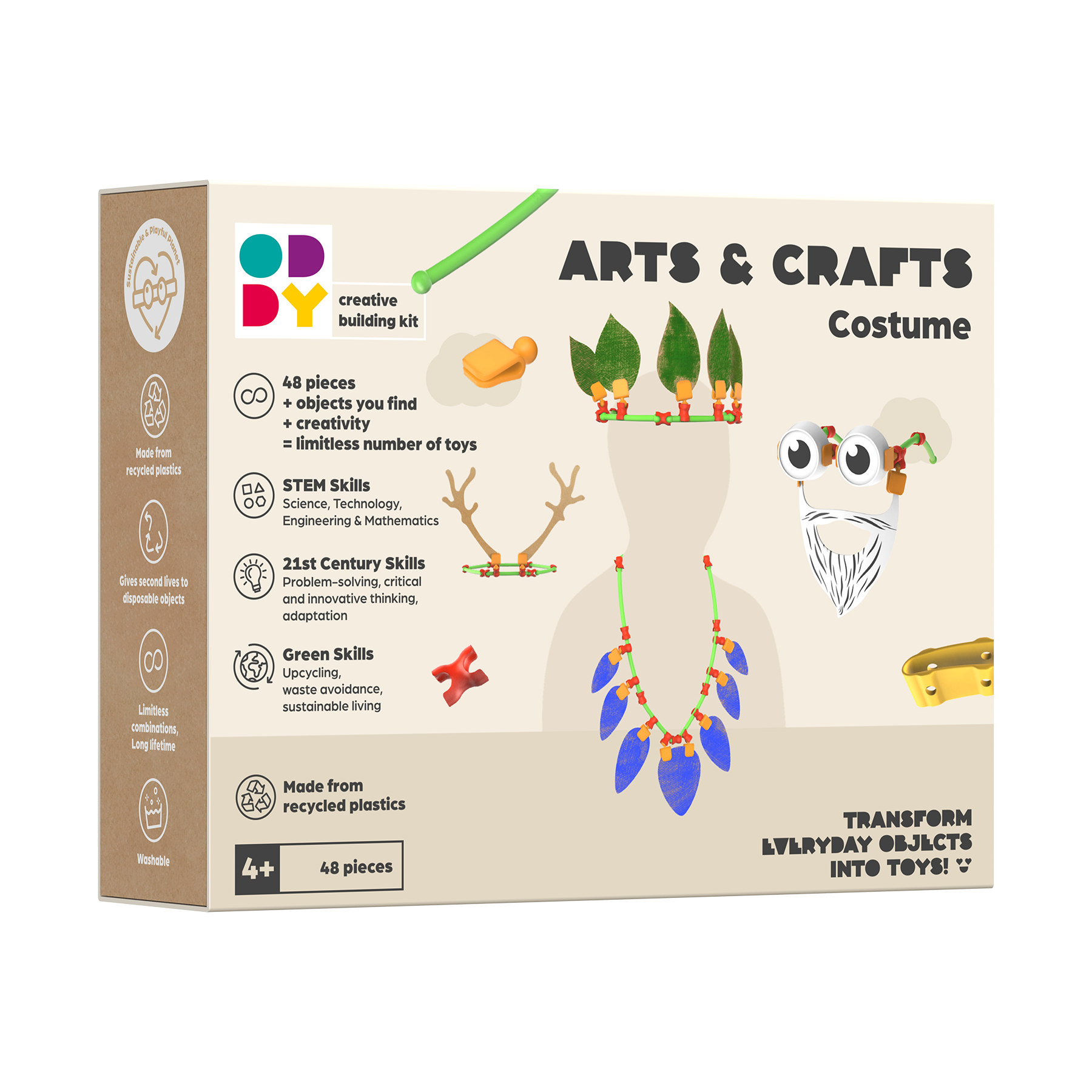 Oddy Arts and Crafts Costume Building Kit |  | Safari Ltd®