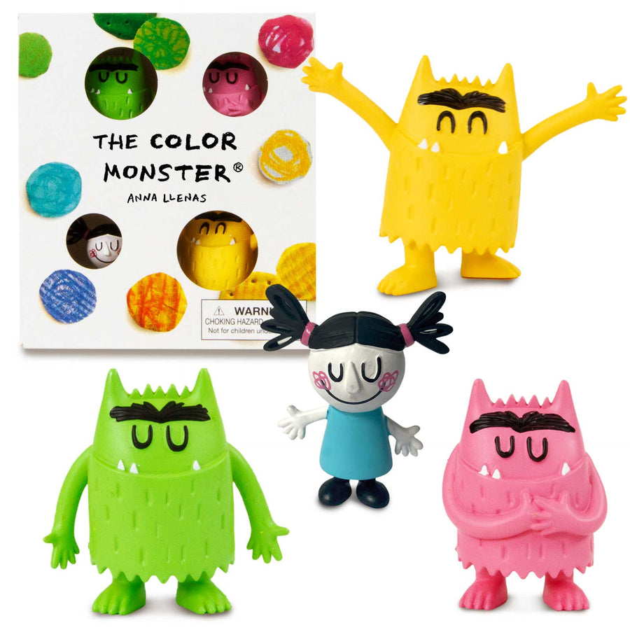 The Color Monster Set of 4 Figurines w/ Nuna |  | Safari Ltd®