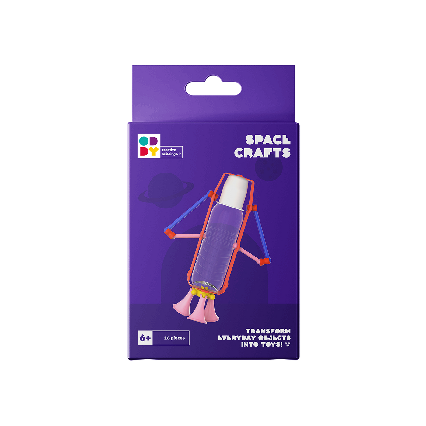 Oddy Mini Space Crafts 18 Piece Building Kit |  | Safari Ltd®