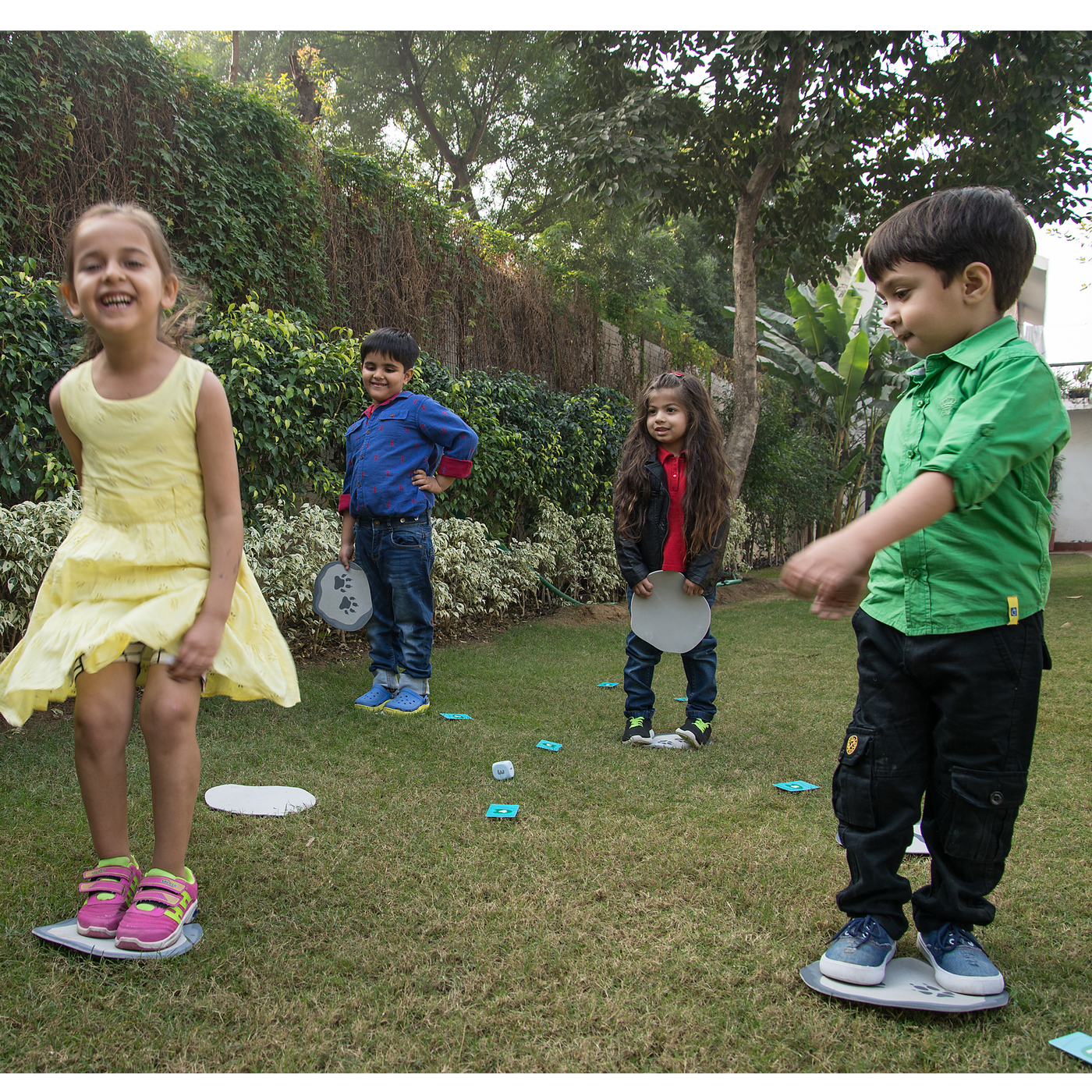 Chalk & Chuckles Stepping Stones Game