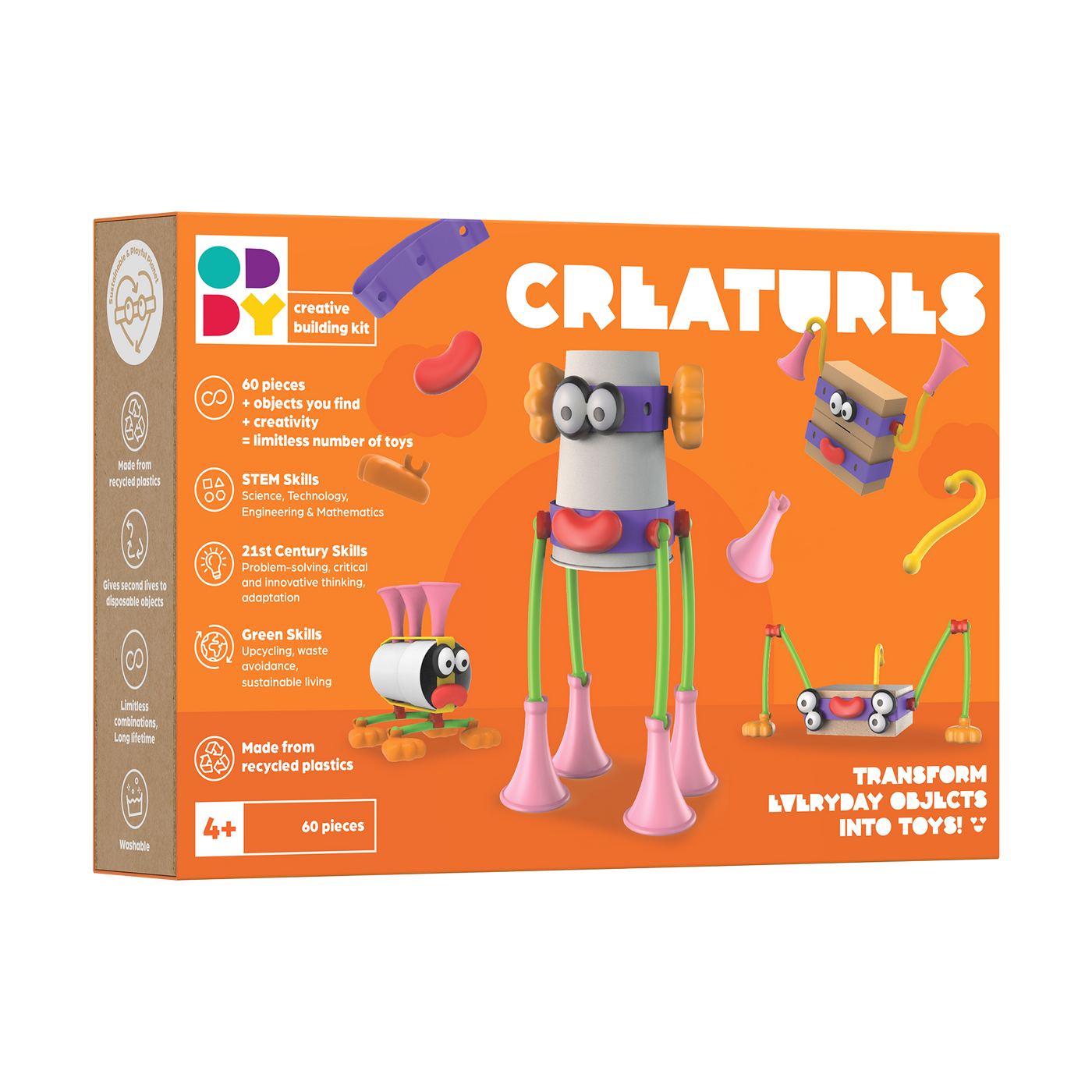 Oddy Creatures Character Building Kit |  | Safari Ltd®