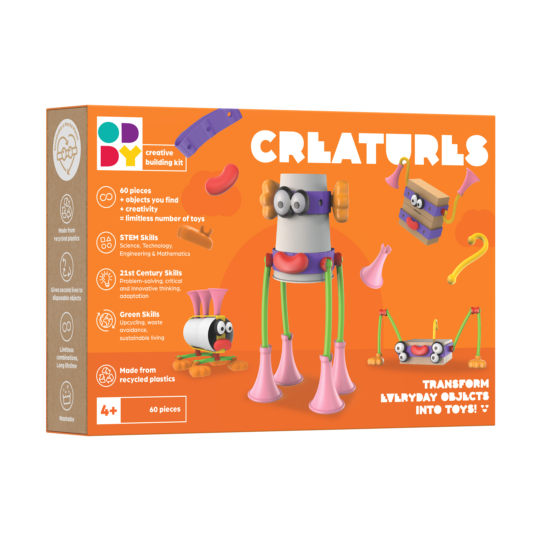 Oddy Creatures Character Building Kit |  | Safari Ltd®