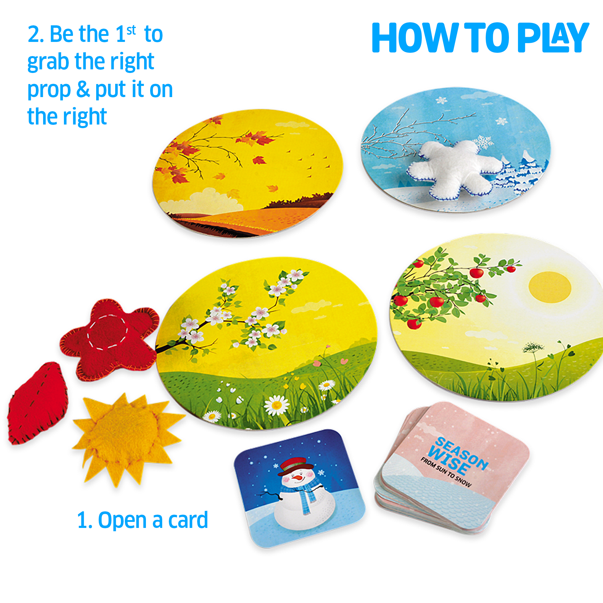 Chalk & Chuckles Season Wise Learning Game