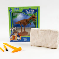 Dr. Steve Hunters GEOWorld Dino Dig Carnotaurus Excavation Kit - 14 pieces |  | Safari Ltd®