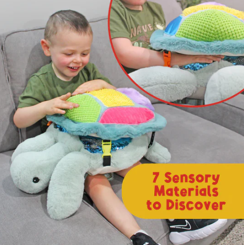 Sunny the Weighted Sensory Turtle (3 lbs)