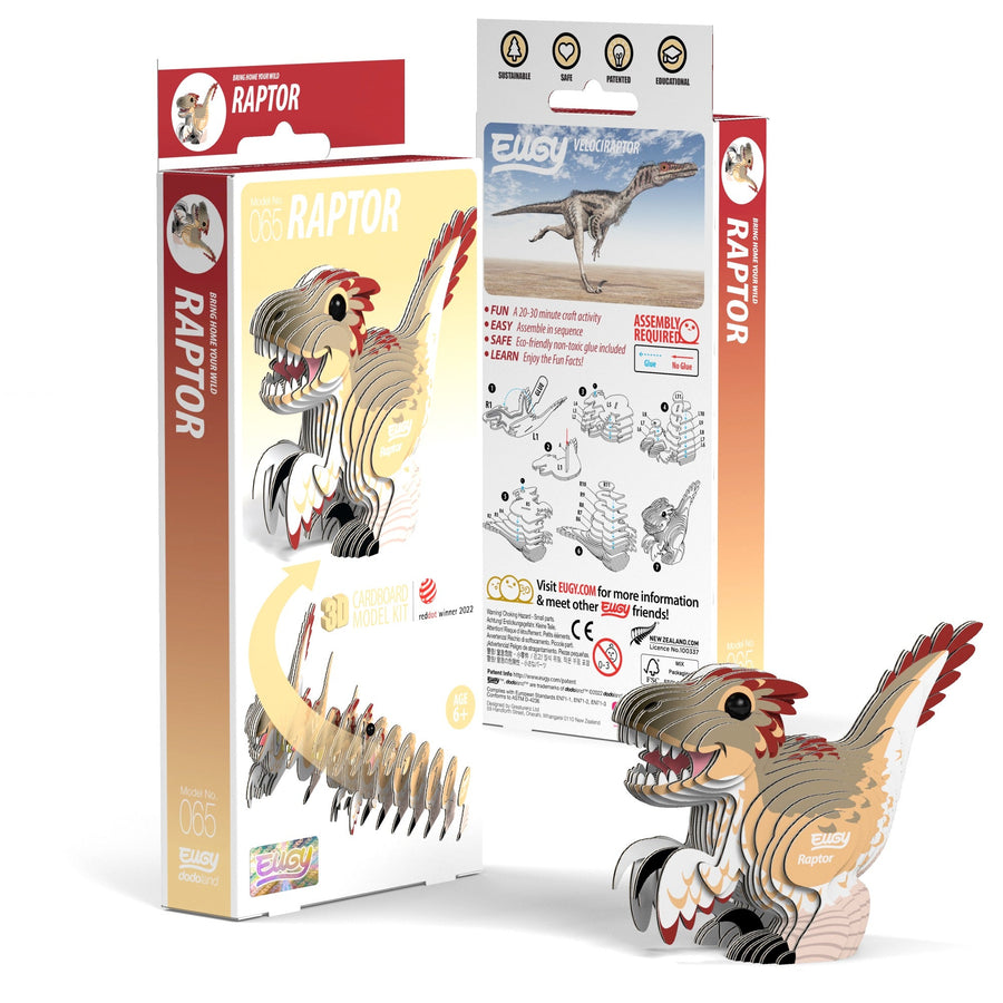 EUGY Raptor 3D Puzzle