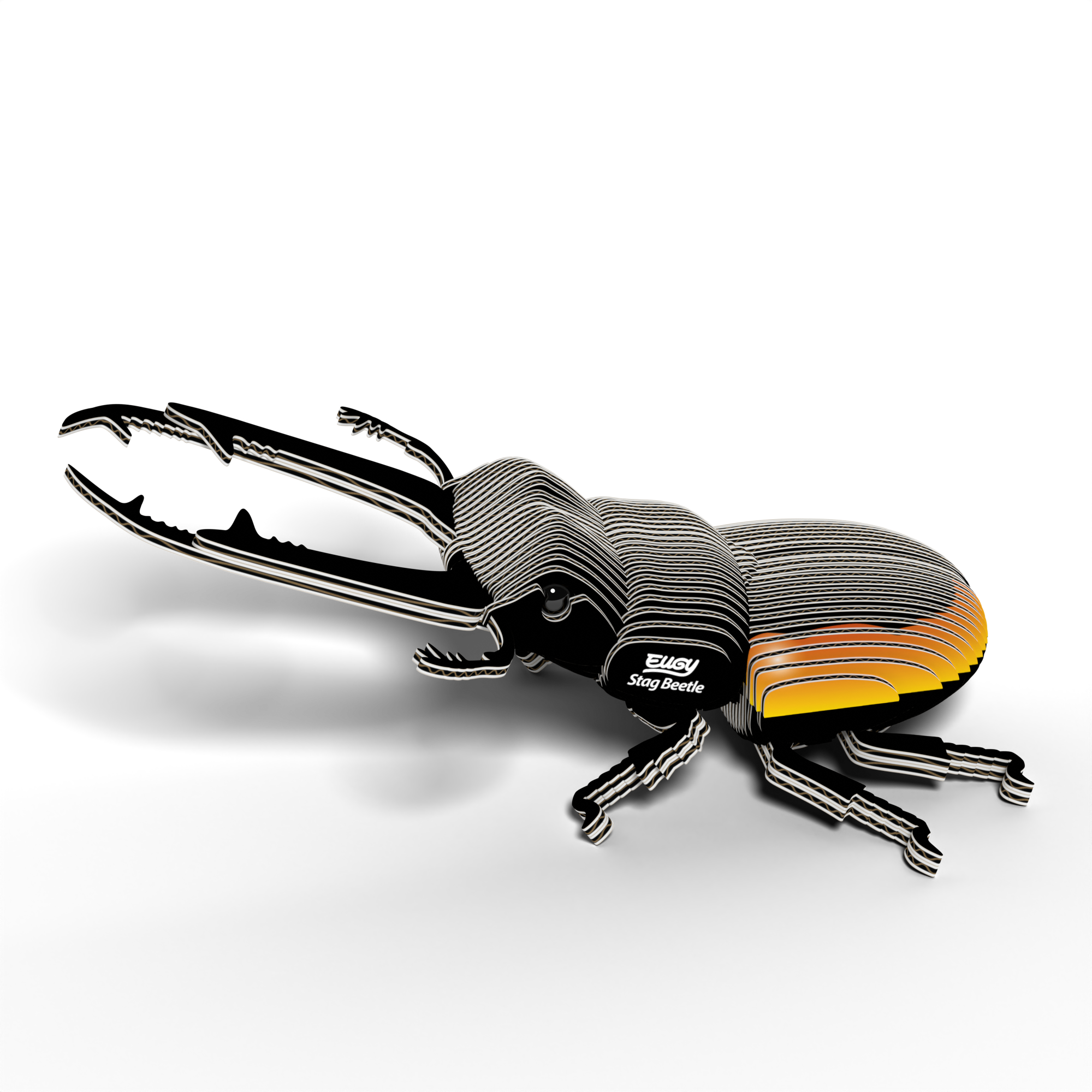 EUGY Stag Beetle 3D Puzzle