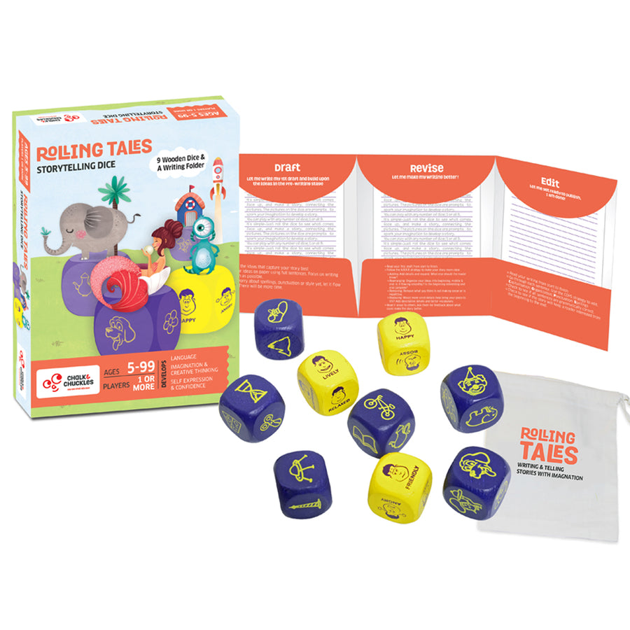 Chalk & Chuckles Rolling Tales Dice Game