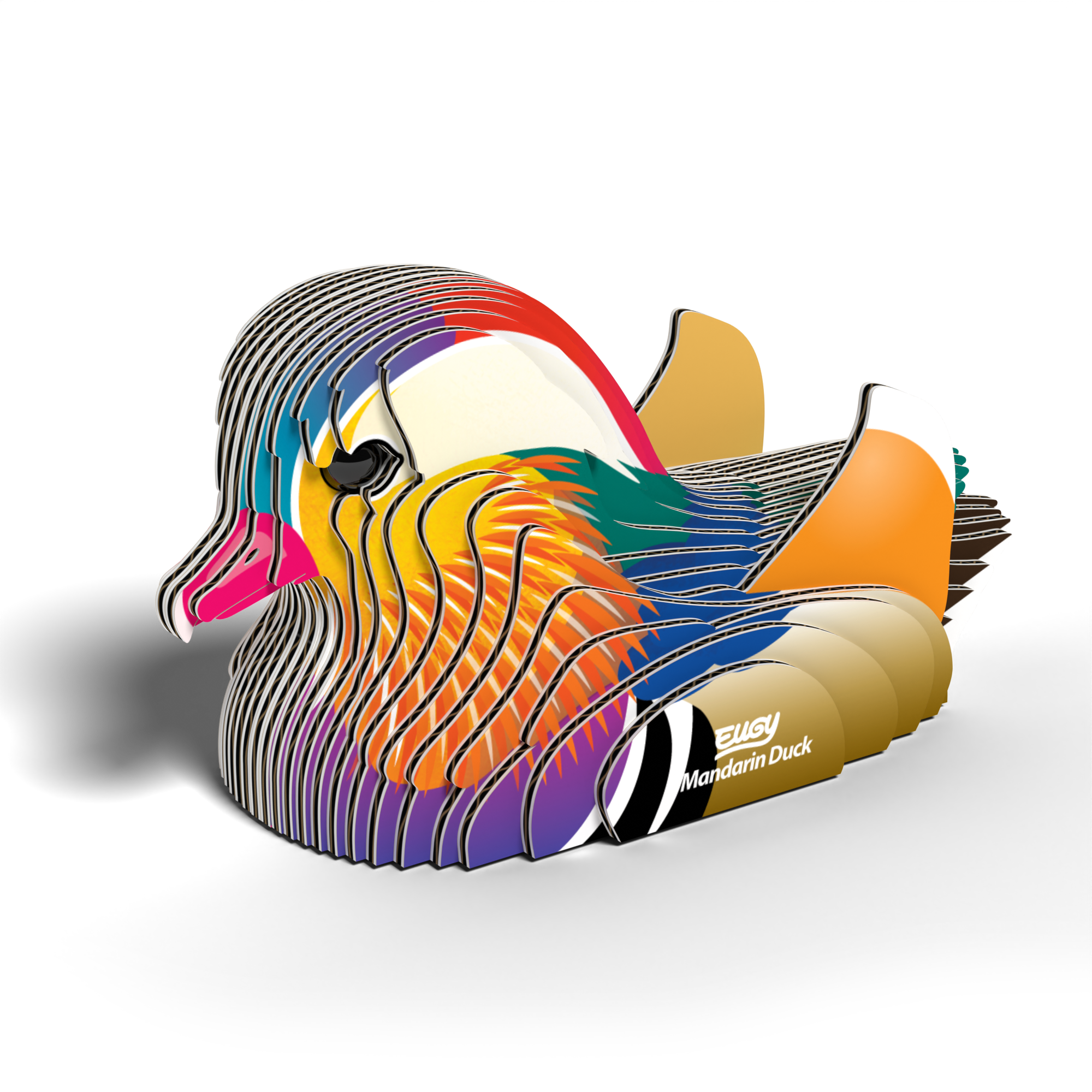 EUGY Mandarin Duck 3D Puzzle | Eugy | Safari Ltd®