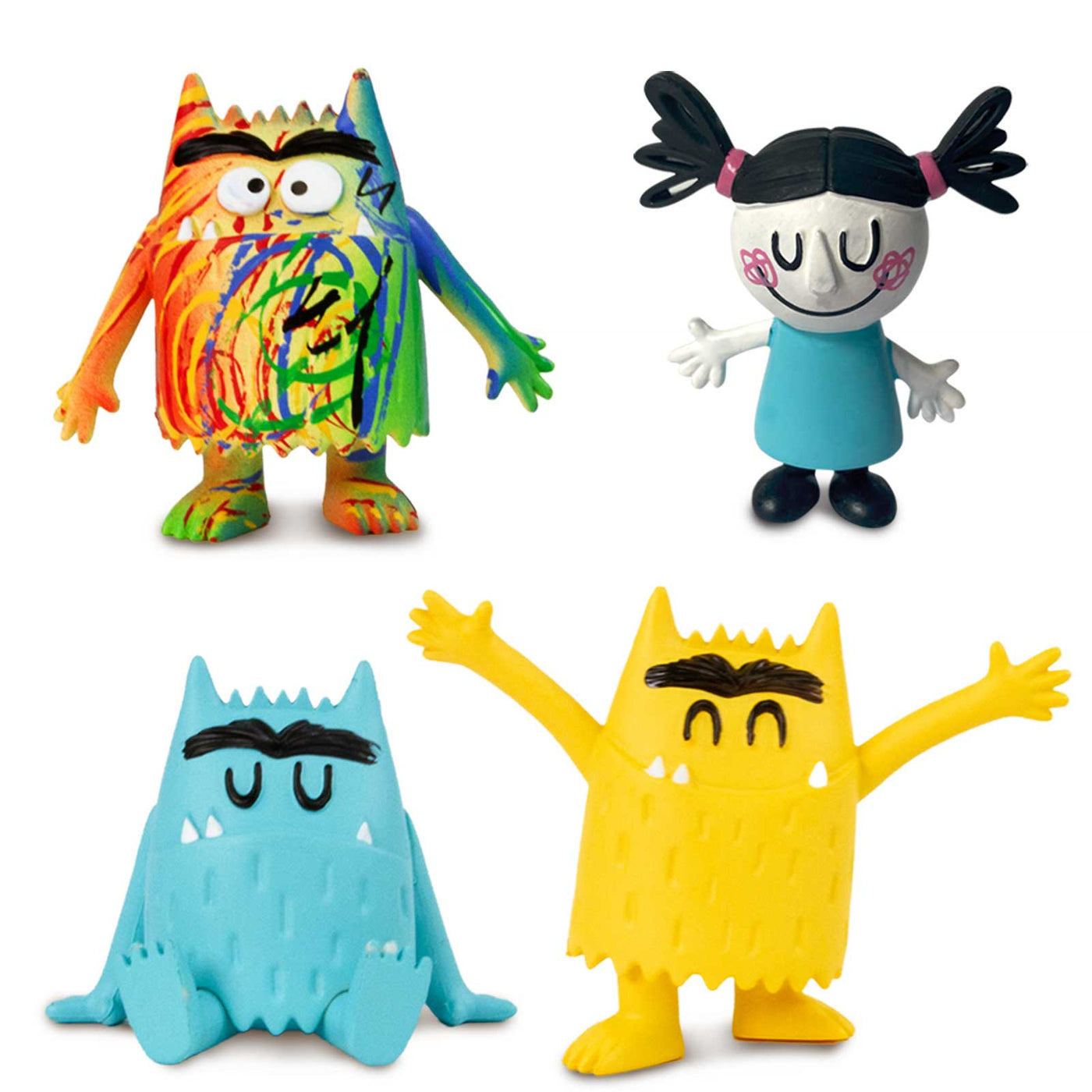 The Color Monster Set of 8 Figurines |  | Safari Ltd®