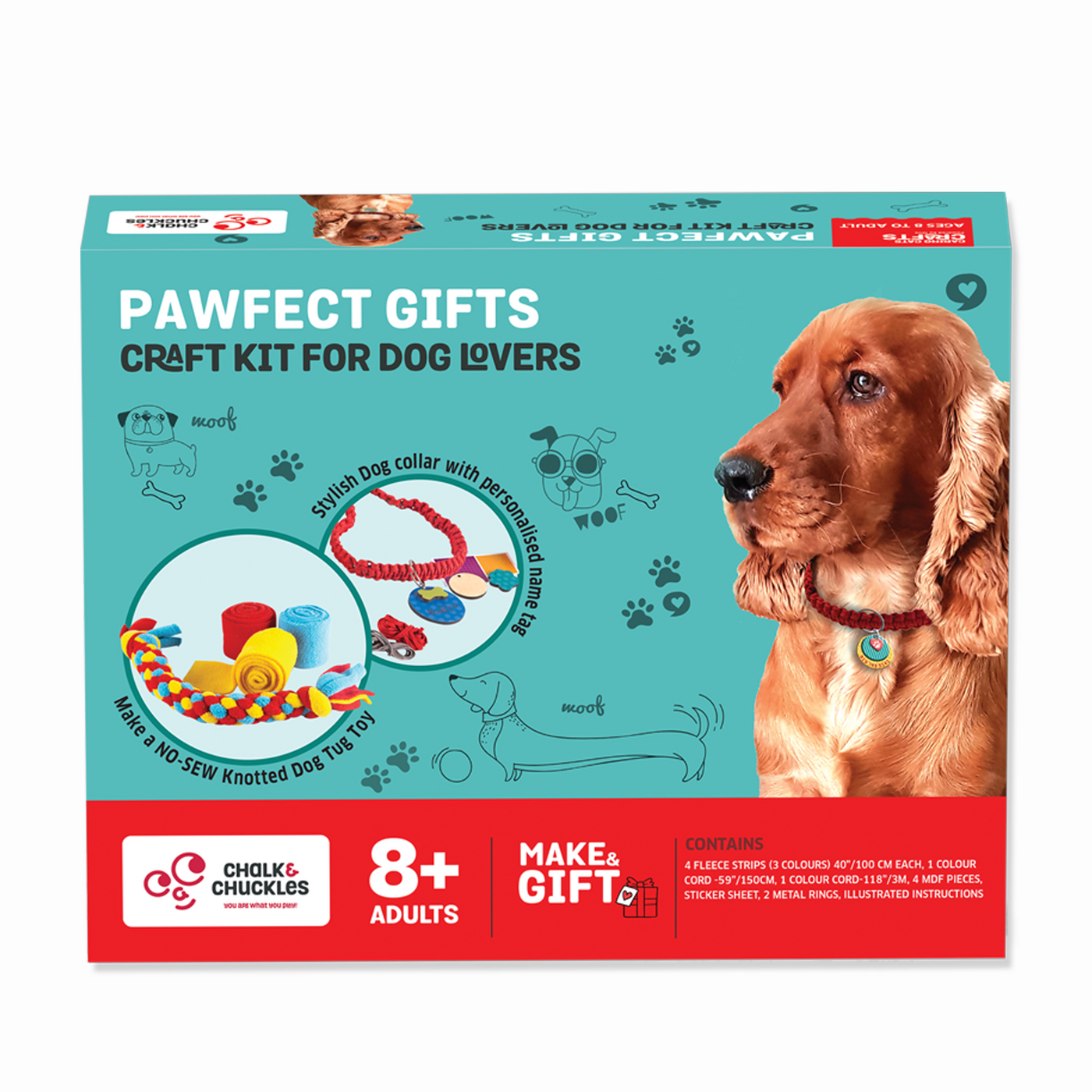 Chalk & Chuckles Pawfect Gifts Craft Kit